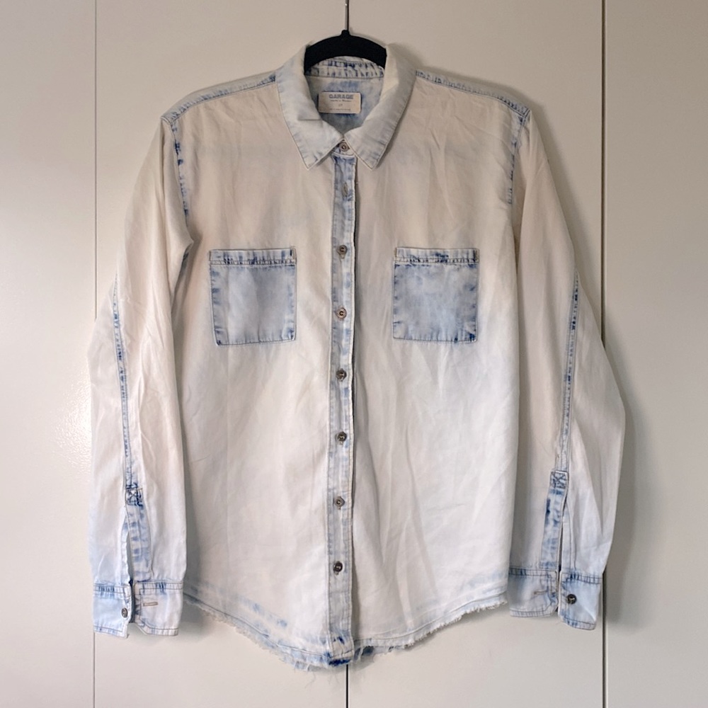 Light Wash Denim Shirt